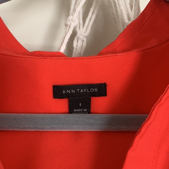 Orangey Pink button down top - Picture 2 of 4